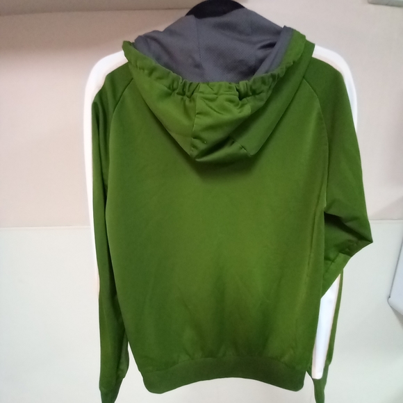 TIMBERLAND GREEN UNISEX VINTAGE ATHLEISURE TRACK JACKET β MEN'S S β WOMEN'S M - Picture 2 of 8